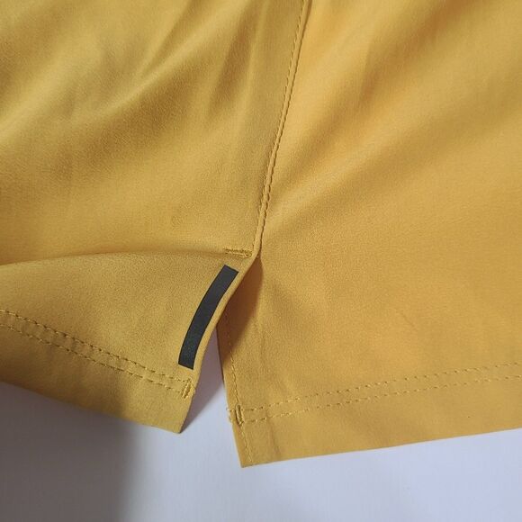 Men’s Shorts VRST Everyday 5" Accelerated Lined Yellow Sunset Size 2XL New - Picture 10 of 14
